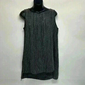 Eileen Fisher, long tank top size extra small gray